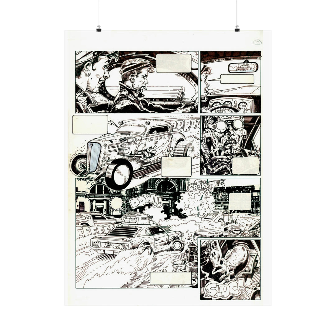 Rebel Graphic Novel (page #03) line work