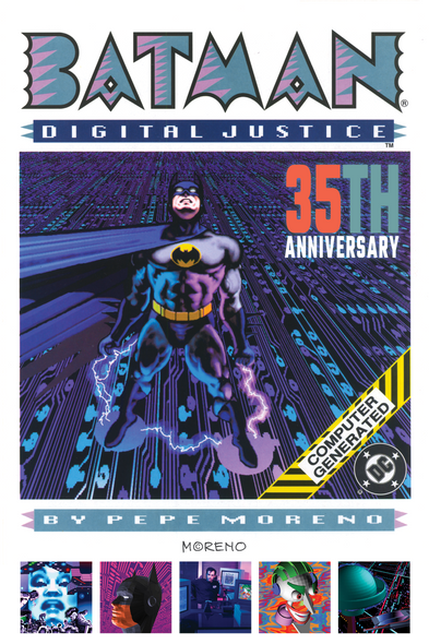 Batman: Digital Justice Commemorative 35th Anniversary (Art Print)