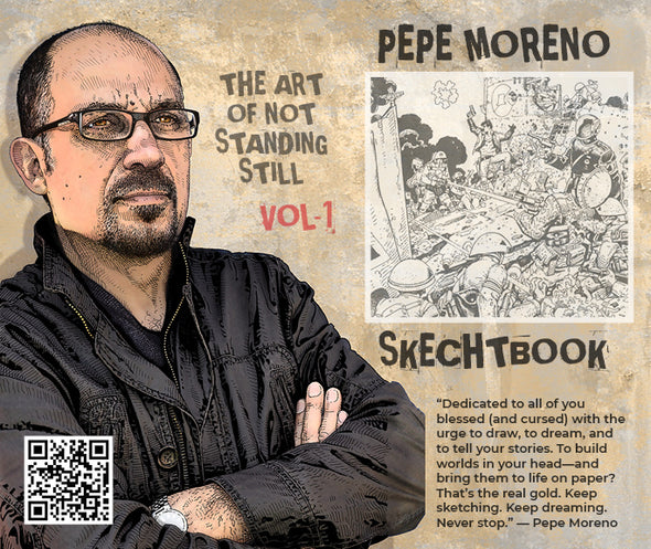Pepe Moreno SKETCHBOOK V1