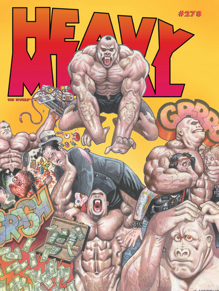 GENE KONG Heavy Metal Poster