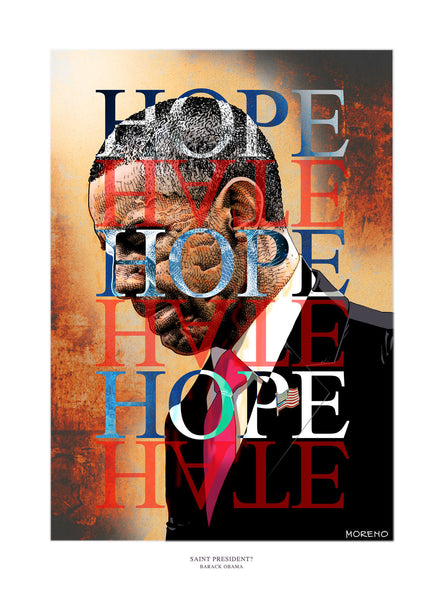 Barack Obama's "Hope-Hate"