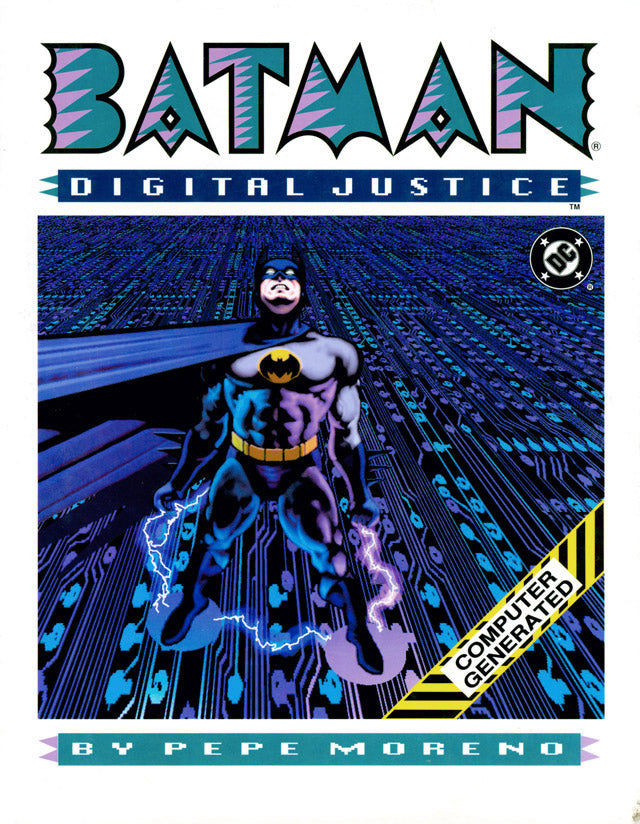 Batman: Digital Justice Graphic Novel Cover