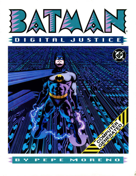 Batman: Digital Justice Graphic Novel Cover